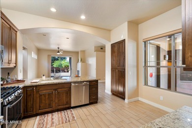 Welcome to this charming Presley-built home located in the on Legend Trail Golf Club in Arizona - for sale on GolfHomes.com, golf home, golf lot