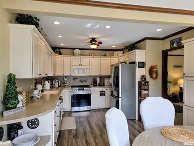 Charming and unique cottage-style home in a sought-after golf on Spring Lake Country Club in Illinois - for sale on GolfHomes.com, golf home, golf lot