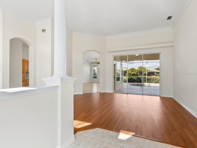 Enjoy sparkling lake and fountain views from this charming Lido on Pelican Pointe Golf and Country Club in Florida - for sale on GolfHomes.com, golf home, golf lot