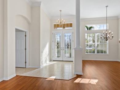 Enjoy sparkling lake and fountain views from this charming Lido on Pelican Pointe Golf and Country Club in Florida - for sale on GolfHomes.com, golf home, golf lot