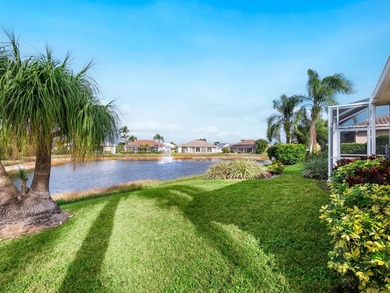 Enjoy sparkling lake and fountain views from this charming Lido on Pelican Pointe Golf and Country Club in Florida - for sale on GolfHomes.com, golf home, golf lot