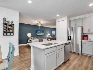 This LIKE-NEW home built in 2022 offers over 1,700 square feet on Bonita Fairways in Florida - for sale on GolfHomes.com, golf home, golf lot