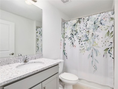 This LIKE-NEW home built in 2022 offers over 1,700 square feet on Bonita Fairways in Florida - for sale on GolfHomes.com, golf home, golf lot