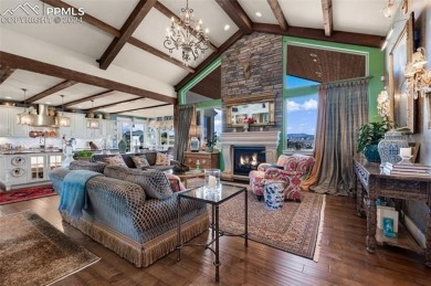 Country charm, city bliss in this extraordinary English Manor on Kings Deer Golf Club in Colorado - for sale on GolfHomes.com, golf home, golf lot