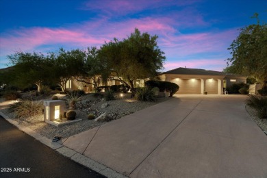 Set within the prestigious guard-gated Ancala Country Club, this on Ancala Country Club in Arizona - for sale on GolfHomes.com, golf home, golf lot