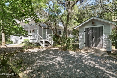 Discover the perfect island retreat in this charming coastal on Bald Head Island Golf Club in North Carolina - for sale on GolfHomes.com, golf home, golf lot
