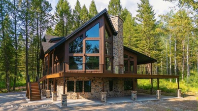 Custom-built new construction home nestled among the trees of on Star Valley RV Golf Course in Wyoming - for sale on GolfHomes.com, golf home, golf lot