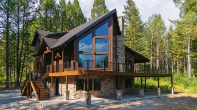 Custom-built new construction home nestled among the trees of on Star Valley RV Golf Course in Wyoming - for sale on GolfHomes.com, golf home, golf lot