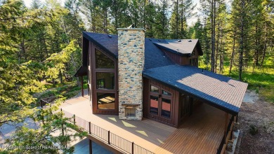 Custom-built new construction home nestled among the trees of on Star Valley RV Golf Course in Wyoming - for sale on GolfHomes.com, golf home, golf lot