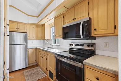 Rare Opportunity! Own both the park model and the LAND! Check on Pueblo Golf Course in Arizona - for sale on GolfHomes.com, golf home, golf lot