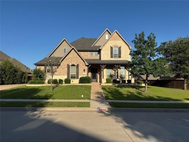 House is 6 bed, 5 bath with rec room, media room, office on Trophy Club of Dallas in Texas - for sale on GolfHomes.com, golf home, golf lot