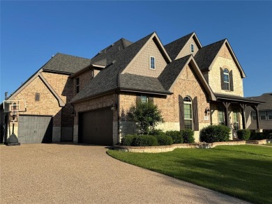 House is 6 bed, 5 bath with rec room, media room, office on Trophy Club of Dallas in Texas - for sale on GolfHomes.com, golf home, golf lot