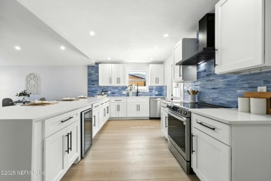 This fully renovated 4-bedroom, 2-bath home blends modern on Jacksonville Beach Golf Course in Florida - for sale on GolfHomes.com, golf home, golf lot