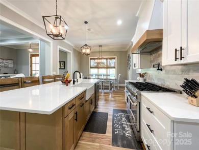 Discover this stunning custom-built farmhouse nestled on 3.27 on Eagle Chase Golf Club in North Carolina - for sale on GolfHomes.com, golf home, golf lot