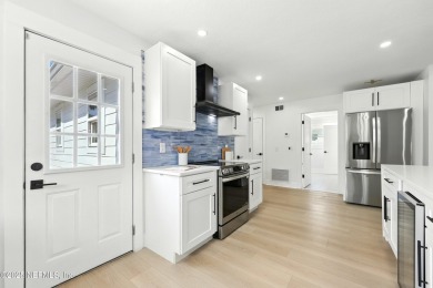 This fully renovated 4-bedroom, 2-bath home blends modern on Jacksonville Beach Golf Course in Florida - for sale on GolfHomes.com, golf home, golf lot