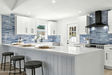 This fully renovated 4-bedroom, 2-bath home blends modern on Jacksonville Beach Golf Course in Florida - for sale on GolfHomes.com, golf home, golf lot