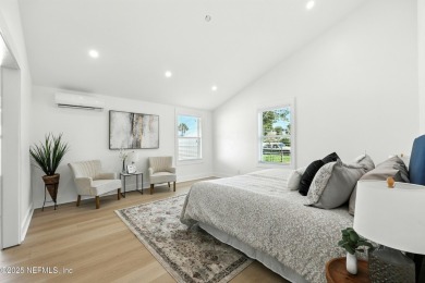 This fully renovated 4-bedroom, 2-bath home blends modern on Jacksonville Beach Golf Course in Florida - for sale on GolfHomes.com, golf home, golf lot