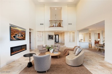Extensively upgraded in late 2025, this 2-story home in on Red Rock Country Club in Nevada - for sale on GolfHomes.com, golf home, golf lot