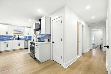 This fully renovated 4-bedroom, 2-bath home blends modern on Jacksonville Beach Golf Course in Florida - for sale on GolfHomes.com, golf home, golf lot