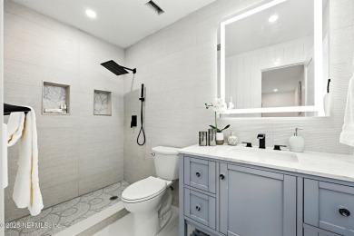 This fully renovated 4-bedroom, 2-bath home blends modern on Jacksonville Beach Golf Course in Florida - for sale on GolfHomes.com, golf home, golf lot