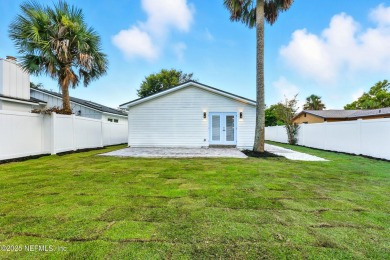 This fully renovated 4-bedroom, 2-bath home blends modern on Jacksonville Beach Golf Course in Florida - for sale on GolfHomes.com, golf home, golf lot