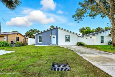 This fully renovated 4-bedroom, 2-bath home blends modern on Jacksonville Beach Golf Course in Florida - for sale on GolfHomes.com, golf home, golf lot