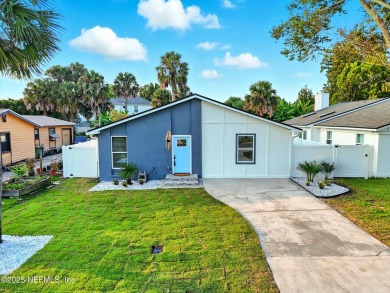 This fully renovated 4-bedroom, 2-bath home blends modern on Jacksonville Beach Golf Course in Florida - for sale on GolfHomes.com, golf home, golf lot