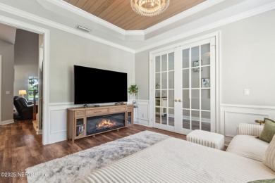 This exquisite 3 story brick-front Tudor spans nearly 4,000 sq on Eagle Landing Golf Club in Florida - for sale on GolfHomes.com, golf home, golf lot