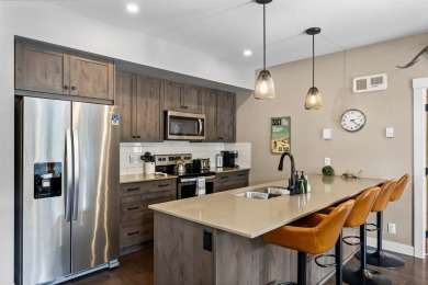 RARE ski in/out, 2 bedroom, 2 bathroom end unit with level entry on Sun Peaks Resort Golf Course in  - for sale on GolfHomes.com, golf home, golf lot