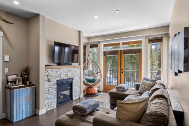 RARE ski in/out, 2 bedroom, 2 bathroom end unit with level entry on Sun Peaks Resort Golf Course in  - for sale on GolfHomes.com, golf home, golf lot