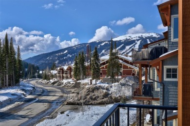 RARE ski in/out, 2 bedroom, 2 bathroom end unit with level entry on Sun Peaks Resort Golf Course in  - for sale on GolfHomes.com, golf home, golf lot