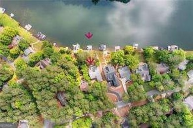 Spacious Contemporary Lake Front Home with Big Water Views and on The Highlands Course at Lake Arrowhead in Georgia - for sale on GolfHomes.com, golf home, golf lot