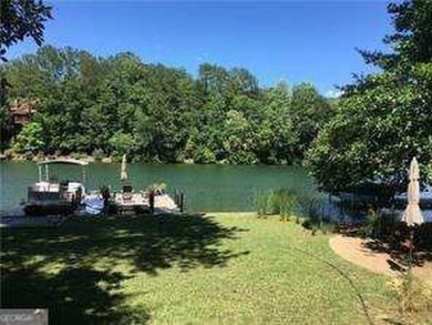Spacious Contemporary Lake Front Home with Big Water Views and on The Highlands Course at Lake Arrowhead in Georgia - for sale on GolfHomes.com, golf home, golf lot