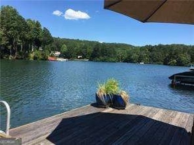 Spacious Contemporary Lake Front Home with Big Water Views and on The Highlands Course at Lake Arrowhead in Georgia - for sale on GolfHomes.com, golf home, golf lot