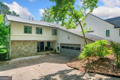 Spacious Contemporary Lake Front Home with Big Water Views and on The Highlands Course at Lake Arrowhead in Georgia - for sale on GolfHomes.com, golf home, golf lot