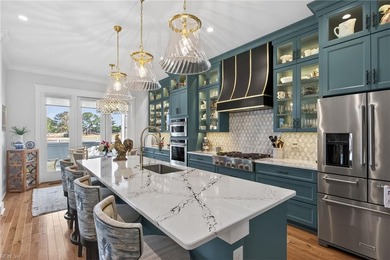 Exquisite 2024 craftsman overlooking the 2nd green of the Broad on The Tradition Golf Club At Broad Bay in Virginia - for sale on GolfHomes.com, golf home, golf lot