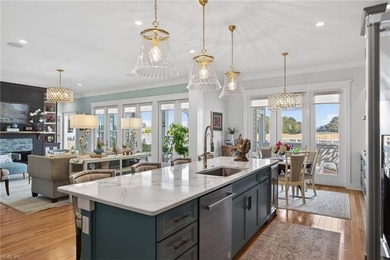 Exquisite 2024 craftsman overlooking the 2nd green of the Broad on The Tradition Golf Club At Broad Bay in Virginia - for sale on GolfHomes.com, golf home, golf lot