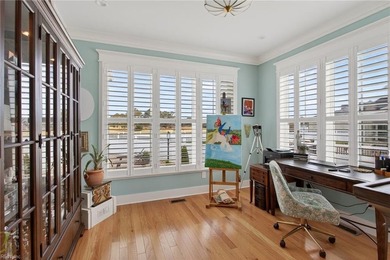 Exquisite 2024 craftsman overlooking the 2nd green of the Broad on The Tradition Golf Club At Broad Bay in Virginia - for sale on GolfHomes.com, golf home, golf lot