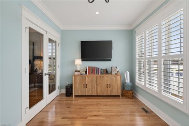 Exquisite 2024 craftsman overlooking the 2nd green of the Broad on The Tradition Golf Club At Broad Bay in Virginia - for sale on GolfHomes.com, golf home, golf lot