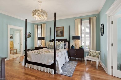 Exquisite 2024 craftsman overlooking the 2nd green of the Broad on The Tradition Golf Club At Broad Bay in Virginia - for sale on GolfHomes.com, golf home, golf lot