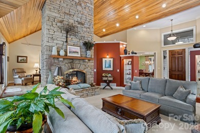 Exceptional luxury home situated on 2 private acres overlooking on Kenmure Country Club in North Carolina - for sale on GolfHomes.com, golf home, golf lot