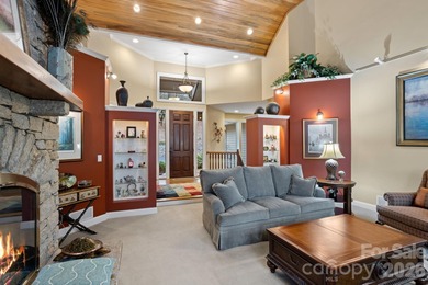 Exceptional luxury home situated on 2 private acres overlooking on Kenmure Country Club in North Carolina - for sale on GolfHomes.com, golf home, golf lot