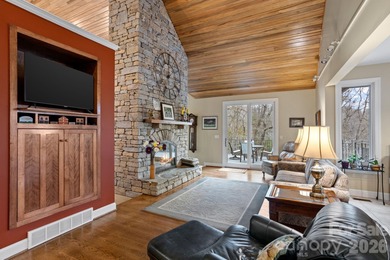 Exceptional luxury home situated on 2 private acres overlooking on Kenmure Country Club in North Carolina - for sale on GolfHomes.com, golf home, golf lot