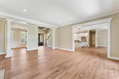 MOVE IN READY just in time for the Holidays! Experience timeless on Savannah Quarters Country Club in Georgia - for sale on GolfHomes.com, golf home, golf lot