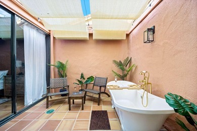 Welcome to your Spanish-inspired desert retreat in the heart of on Monterey Country Club in California - for sale on GolfHomes.com, golf home, golf lot