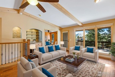 Welcome home to this meticulously maintained townhome, offering on Estes Park Golf Course in Colorado - for sale on GolfHomes.com, golf home, golf lot