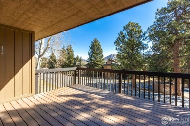 Welcome home to this meticulously maintained townhome, offering on Estes Park Golf Course in Colorado - for sale on GolfHomes.com, golf home, golf lot