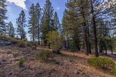 This homesite features a stunning natural rock outcropping on Lahontan Golf Club - Lahontan in California - for sale on GolfHomes.com, golf home, golf lot