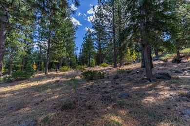 This homesite features a stunning natural rock outcropping on Lahontan Golf Club - Lahontan in California - for sale on GolfHomes.com, golf home, golf lot