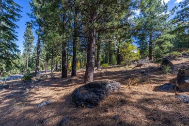 This homesite features a stunning natural rock outcropping on Lahontan Golf Club - Lahontan in California - for sale on GolfHomes.com, golf home, golf lot